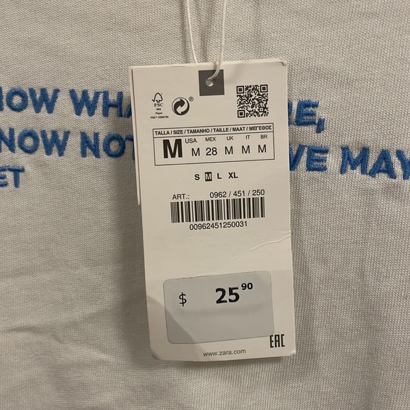 Zara T-Shirt - Picture 2 of 2